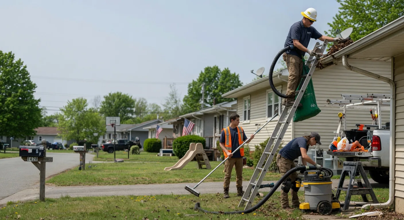 Gutter Installation in Farmersville, OH near me